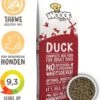 WOOOF Eend 18KG - Geperst Hondenvoer - Hypoallergeen Hondenvoer - Geperste Hondenbrokken - Droogvoer -Huisdierbenodigdheden 1029x1200