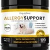 DOG OPTIMAL ANTI ALLERGY SUPPORT 120 Stuks - Allergie - Honden - Hondensnacks - Hondenkoekjes - Hondensupplementen - Honden - Puppy - Hondenvoeding - Weerstand - Jeuk-hond - Jeuk -Huisdierbenodigdheden 1048x1200