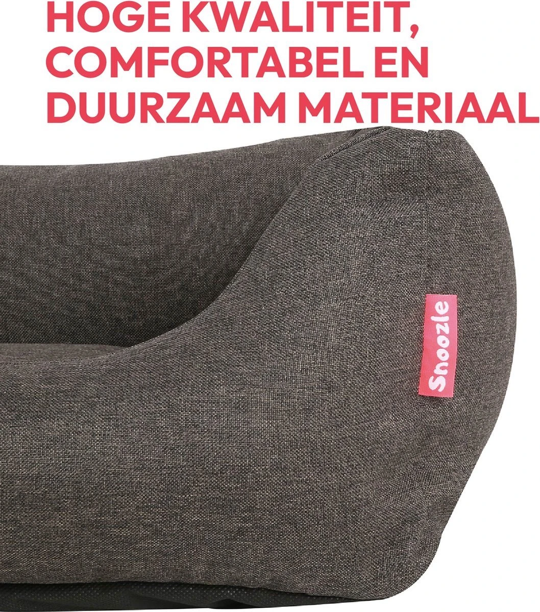 Snoozle Hondenmand - Zacht En Luxe Hondenkussen - Hondenbed - Wasbaar - Hondenmanden - 100 X 70cm 9 Snoozle Hondenmand - Zacht En Luxe Hondenkussen - Hondenbed - Wasbaar - Hondenmanden - 100 X 70cm - Afbeelding 7