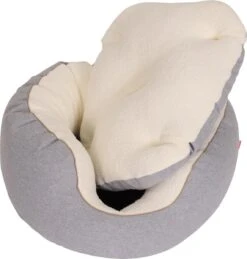 Snoozle Orthopedische Hondenmand - Zacht En Luxe Hondenkussen - Hondenbed - Wasbaar - Hondenmanden - 66cm - Lichtgrijs -Huisdierbenodigdheden 1145x1200