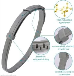 Natuurlijke Vlooienband - Katten - Zwart - Zonder Pesticiden Of Gif - Vlooien En Teken - Kattenbandje - Eco Friendly -Huisdierbenodigdheden 1167x1200 6