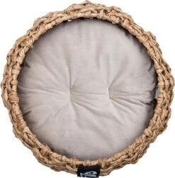 District 70 COCOON - Luxe Hondenmand Van Duurzaam Hoogwaardig Riet Met Zacht Kussen - Maten S/M/L - Large -Huisdierbenodigdheden 1179x1200 4