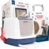 JC Pets Premium Kattenbak Systeem - Inclusief 2.5KG / 4L Kattenbakvulling - Zelfreinigend -Huisdierbenodigdheden 1194x1200 2