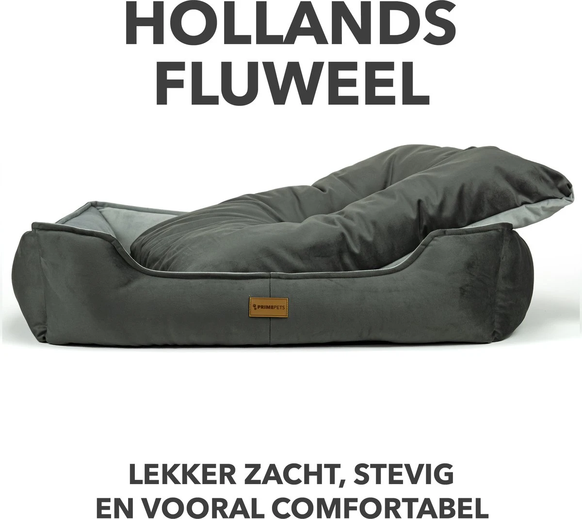 Primeplus Grote Hondenmand XL - Grijs - 100x80x20 CM - Orthopedische Hondenmanden - Hondenkussen 12 Primeplus Grote Hondenmand XL - Grijs - 100x80x20 CM - Orthopedische Hondenmanden - Hondenkussen - Afbeelding 10