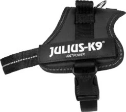 Julius K9 K9®Powertuig, S - Mini, Zwart -Huisdierbenodigdheden 1200x1072