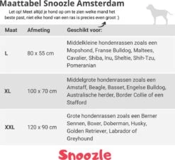 Snoozle Orthopedische Hondenmand - Zacht En Luxe Hondenkussen - Hondenbed - Wasbaar - Hondenmanden - 100 X 70 Cm - Stormy Grey 15 Snoozle Orthopedische Hondenmand - Zacht En Luxe Hondenkussen - Hondenbed - Wasbaar - Hondenmanden - 100 X 70 Cm - Stormy Grey -Huisdierbenodigdheden 1200x1094