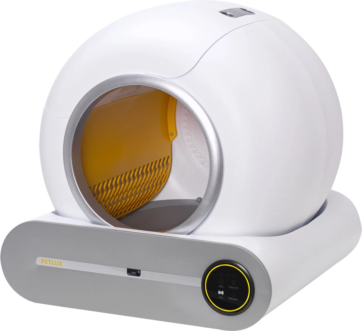 Merkloos Petlux® Zelfreinigende Automatische Kattenbak Met App En LED-Touch 12 Merkloos Petlux® Zelfreinigende Automatische Kattenbak Met App En LED-Touch - Afbeelding 10