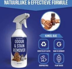 Petsly Odour & Stain Remover - Geurverwijderaars - Urine Vlekken Verwijderen Urinegeur Verwijderen Met Plantaardige Enzymen - 1L -Huisdierbenodigdheden 1200x1142