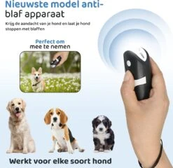 Diervriendelijke Ultrasone Anti- Blaf Apparaat 2023 + Batterijen - Extra Snel Van Blaffen Af - Anti Blafband – Honden Training Blaffen – Hondentrainer -Huisdierbenodigdheden 1200x1165