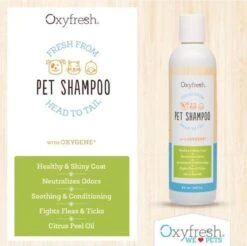 Oxyfresh Pets Hondenshampoo & Kattenshampoo - 237ml - Diervriendelijke Shampoo Voor Honden En Katten Zonder Irriterende Bestanddelen -Huisdierbenodigdheden 1200x1197 3