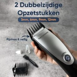 Happysnoots Hondentondeuse Draadloos Voor Dikke Vacht - Tondeuse Hond & Kat - Hondentrimmer - Professioneel Dieren Tondeuse -Huisdierbenodigdheden 1200x1200 130