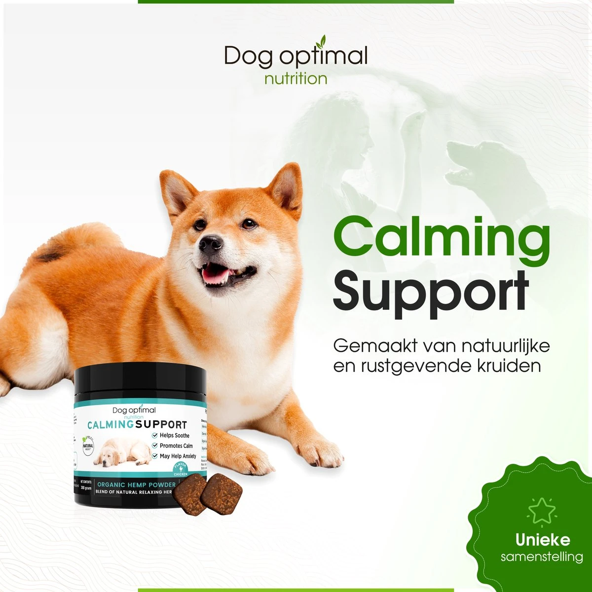 RUST EN KALMEREN CALMING Support 120 Stuks - Kalmeren - AntistressmiddelHond - Hond - Hondenkoekjes - Hondensupplementen - Honden - Puppy - Hondenvoeding 8 RUST EN KALMEREN CALMING Support 120 Stuks - Kalmeren - AntistressmiddelHond - Hond - Hondenkoekjes - Hondensupplementen - Honden - Puppy - Hondenvoeding - Afbeelding 6