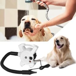 Hondenfohn - Waterblazer Met Draaiknop - 2400W Vermogen Met Warme En Koude Stand - Wit -Huisdierbenodigdheden 1200x1200 257