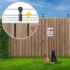 Katten Schrikdraad Set Voor Op De Schutting -Huisdierbenodigdheden 1200x1200 302