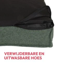 Snoozle Orthopedische Hondenmand - Zacht En Luxe Hondenkussen - Hondenbed - Wasbaar - Hondenmanden - 100 X 70 Cm - Groen -Huisdierbenodigdheden 1200x1200 316