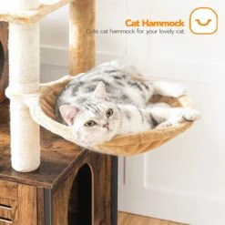 Signature Home Lola Krabpaal Met Kattenbak - Kattenbak Hangmat Mand Katten Huis - Kattenhuis Met Deur En Slot - Krabpalen Katten Huis - Kattenbakmeubel Verborgen - Alles-in-één Kattenspeelgoed Met Kattenhuis - Bruin - 70cm X 132cm X 48cm 17 Signature Home Lola Krabpaal Met Kattenbak - Kattenbak Hangmat Mand Katten Huis - Kattenhuis Met Deur En Slot - Krabpalen Katten Huis - Kattenbakmeubel Verborgen - Alles-in-één Kattenspeelgoed Met Kattenhuis - Bruin - 70cm X 132cm X 48cm -Huisdierbenodigdheden 1200x1200 479