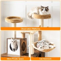 Signature Home Lola Krabpaal Met Kattenbak - Kattenbak Hangmat Mand Katten Huis - Kattenhuis Met Deur En Slot - Krabpalen Katten Huis - Kattenbakmeubel Verborgen - Alles-in-één Kattenspeelgoed Met Kattenhuis - Bruin - 70cm X 132cm X 48cm 22 Signature Home Lola Krabpaal Met Kattenbak - Kattenbak Hangmat Mand Katten Huis - Kattenhuis Met Deur En Slot - Krabpalen Katten Huis - Kattenbakmeubel Verborgen - Alles-in-één Kattenspeelgoed Met Kattenhuis - Bruin - 70cm X 132cm X 48cm -Huisdierbenodigdheden 1200x1200 483