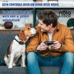 Nola & Coco® Oplaadbare Anti Blafband - 4 Kleuren - Zonder Schok - Waterdichte Diervriendelijke Blaf Halsband - Opvoedingshalsband - Voor Grote En Kleine Honden - Lichte Vibratie En Geluid - 3 Tot 60kg -Huisdierbenodigdheden 1200x1200 52