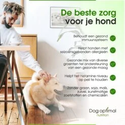 DOG OPTIMAL ANTI ALLERGY SUPPORT 120 Stuks - Allergie - Honden - Hondensnacks - Hondenkoekjes - Hondensupplementen - Honden - Puppy - Hondenvoeding - Weerstand - Jeuk-hond - Jeuk -Huisdierbenodigdheden 1200x1200 57
