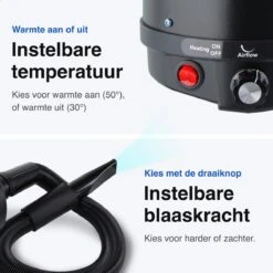 Vivid Green Waterblazer Met 3 Opzetstukken - Hondenfohn - Voor Honden - Met Geluiddemper - 2800W -Huisdierbenodigdheden 1200x1200 88