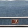 Beau&Bess Hondenkussen Hondenbed 90 X 60 Cm Piping Blauw -Huisdierbenodigdheden 1200x420