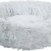 Snoozle Kattenmand - Zacht En Luxe Poezenmand - Kattenmandje Rond - Wasbaar - 60cm - Wolf Grey -Huisdierbenodigdheden 1200x689 3