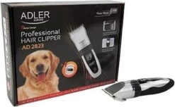 Adler AD 2823 Dierentondeuse Met Stille Motor - 4 Opzetstukken -Huisdierbenodigdheden 1200x738