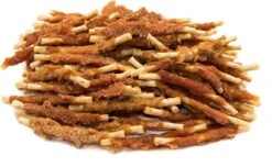 Kauwstaafjes Met Kip Voordeelpak 100 Stuks - Hondensnoepjes - Hondensnack - Kauwbot - Kauwsnack - Hondenbot - Gedroogd