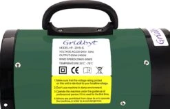 Gridbyt Professionele Hondenföhn – Waterblazer Voor Honden – Voor Een Mooie Vacht – Groen -Huisdierbenodigdheden 1200x773 1