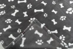 Trixie Hondendeken Kenny 75 X 50 Cm Fleece Grijs -Huisdierbenodigdheden 1200x800 1