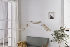 Klimmuur Kat XXL Editie - Krabpaal - Katten Klimmuur - Katten Klim Wand - Met Hangmat -Huisdierbenodigdheden 1200x800 18