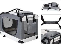 Cadoca Hondentransportbox Opvouwbaar - Maat M -Huisdierbenodigdheden 1200x872 1