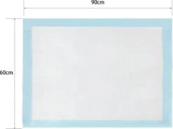 Nobleza 48LXB - Puppy Training Pads - 60 X 90 Cm - Zindelijkheidstraining - 100 Stuks -Huisdierbenodigdheden 1200x893 2