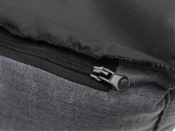 Benzano - Hondenmand - All Season - Wasmachine Wasbaar - Omkeerbaar Kussen - Pluche - Schuimvulling - Antraciet - 100 CM -Huisdierbenodigdheden 1200x900 9