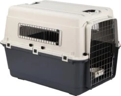 Flamingo - Hondentransportbox Nomad - L - Grijs - 57 X 80 X 60 Cm -Huisdierbenodigdheden 1200x958 1