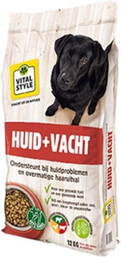 VITALstyle HUID+VACHT - Hondenbrokken - 12 Kg -Huisdierbenodigdheden 567x1200