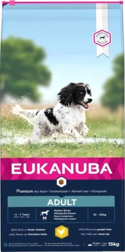 Eukanuba Dog Adult Medium Breed - Kip - Hondenvoer - 15 Kg 10 Eukanuba Dog Adult Medium Breed - Kip - Hondenvoer - 15 Kg -Huisdierbenodigdheden 597x1200