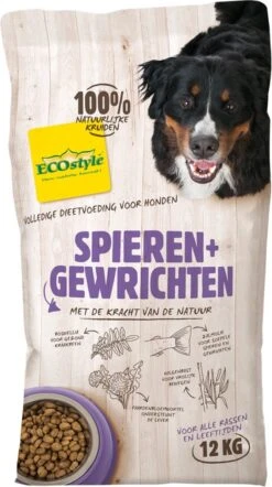 VITALstyle SPIEREN+GEWRICHTEN - Hondenbrokken - 12 Kg -Huisdierbenodigdheden 670x1200