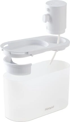 Hoopo® Agua - DRAADLOZE Waterfontein Katten - SMART Waterfontein Katten - UVC Disinfectie - 2 Liter - Automatische Katten Fontein -Huisdierbenodigdheden 689x1200