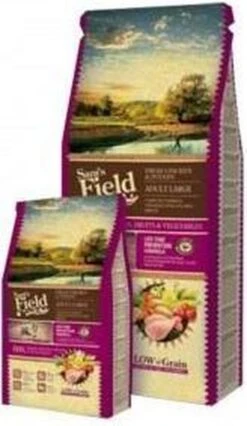 Sam's Field Adult Large - Kip & Aardappel - 13 Kg -Huisdierbenodigdheden 695x1200