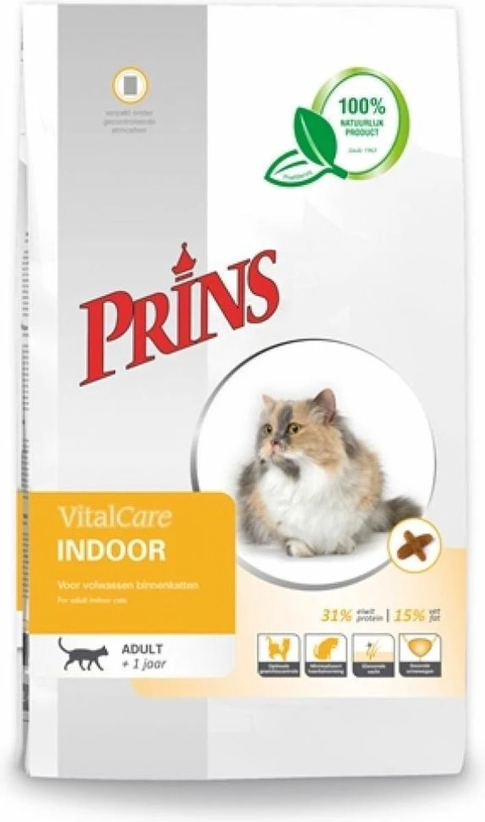 Prins VitalCare Indoor 10 Kg - Kat 3 Prins VitalCare Indoor 10 Kg - Kat