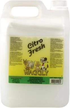 Waggly Citro Fresh Geurverwijderaar - 5 L -Huisdierbenodigdheden 781x1200