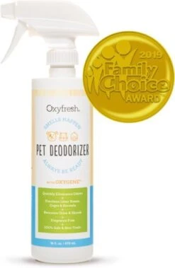 Oxyfresh Pets Geurverwijderaar - Spray Tegen Vieze Geuren Afkomstig Van Dieren -Huisdierbenodigdheden 783x1200