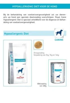 Royal Canin Hypoallergenic - Hondenvoer - 14 Kg -Huisdierbenodigdheden 822x1200