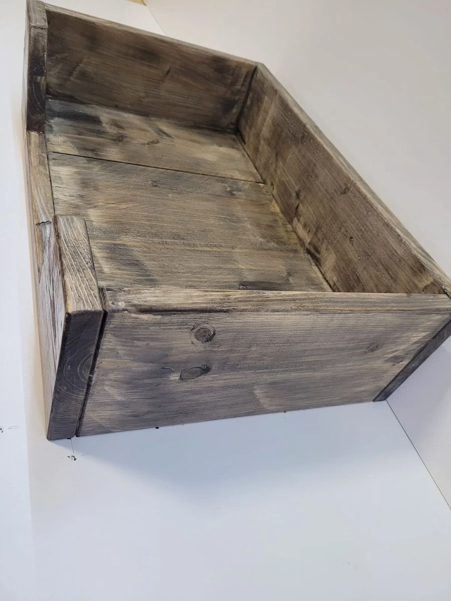 Hondenmand- Steigerhout 4 Hondenmand- Steigerhout - Afbeelding 2