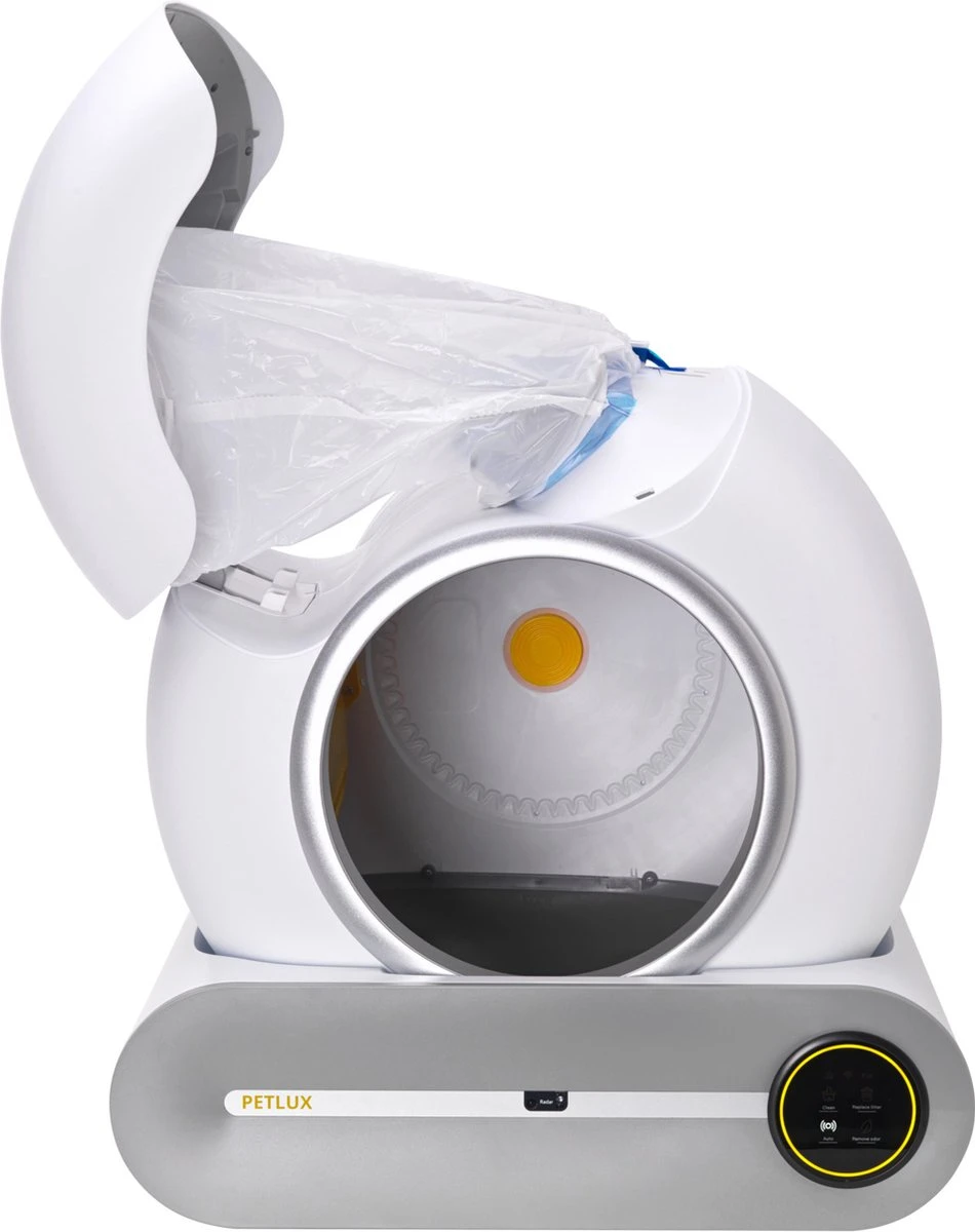 Merkloos Petlux® Zelfreinigende Automatische Kattenbak Met App En LED-Touch 15 Merkloos Petlux® Zelfreinigende Automatische Kattenbak Met App En LED-Touch - Afbeelding 13