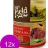 Sam's Field Blik True Meat - Rund&Pompoen&Erwt - Hondenvoer - 12 X 400 G -Huisdierbenodigdheden 959x1200