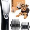Happysnoots Hondentondeuse Draadloos Voor Dikke Vacht - Tondeuse Hond & Kat - Hondentrimmer - Professioneel Dieren Tondeuse -Huisdierbenodigdheden 982x1200