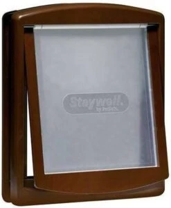 Petsafe 757 Hondenluik - Medium - Zilver/Tranparant -Huisdierbenodigdheden 990x1200 2